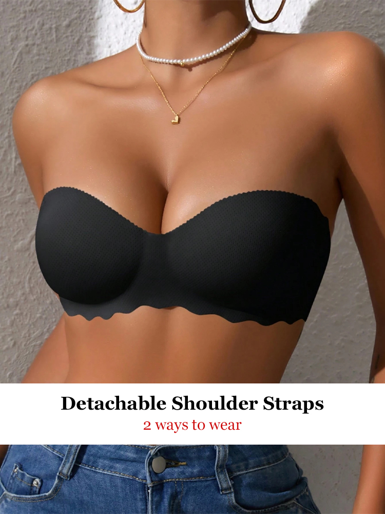 One-piece Seamless Women's Pus - Sleep Bra Bralette 评论和价格