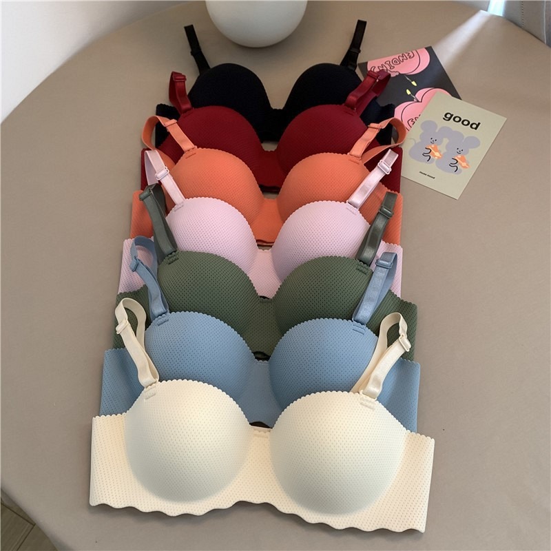 One-piece Seamless Women's Pus - Sleep Bra Bralette 评论和价格