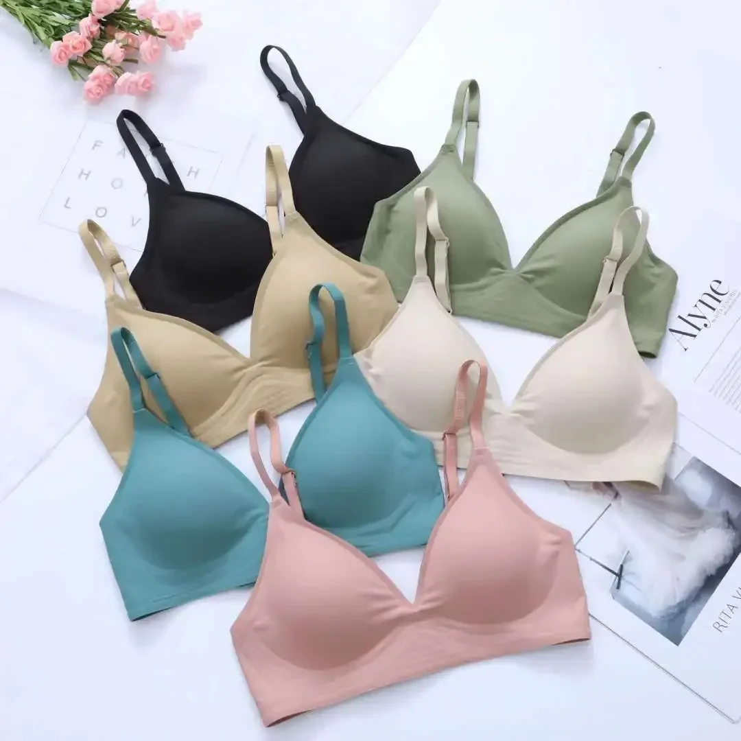 Latex Jelly Underwear Seamless - Sleep Bra Bralette 评论和价格