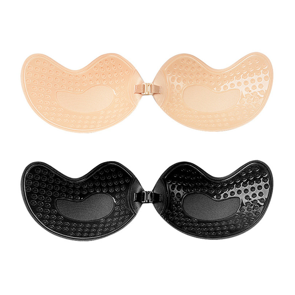 2Pcs Women's Invisible Sticky  - Strapless Bra Adhesive 评论和价格
