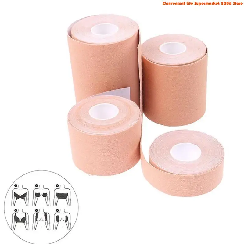E06E 1 Roll 5M Women Boob Tape - Strapless Bra Adhesive 评论和价格