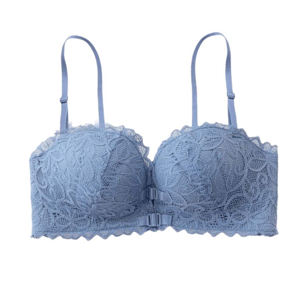 Lingerie Deep V Front Button B - Wirefree Bra Comfort 评论和价格